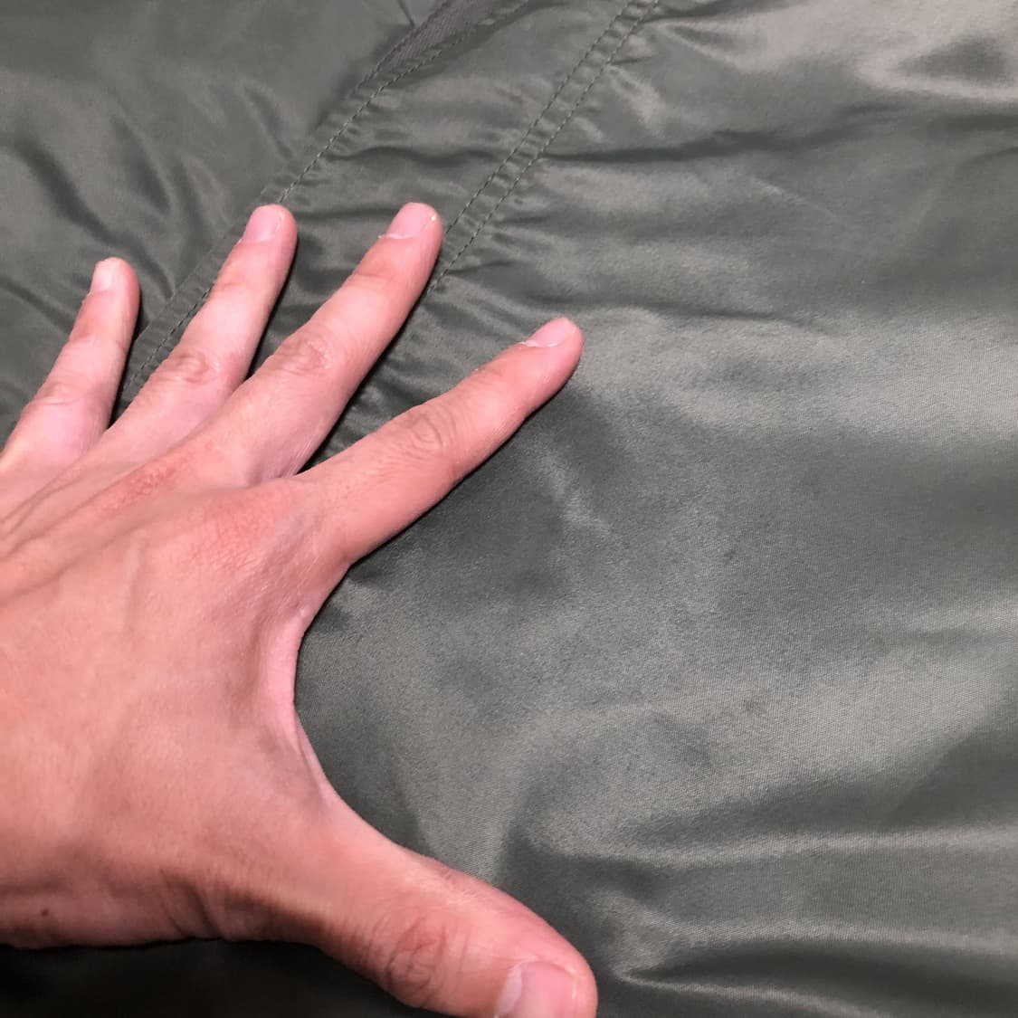 (L) 프리즘 웍스 헤비 나일론 M-65 피시테일 개파카 풀세트 그린 상품이미지7