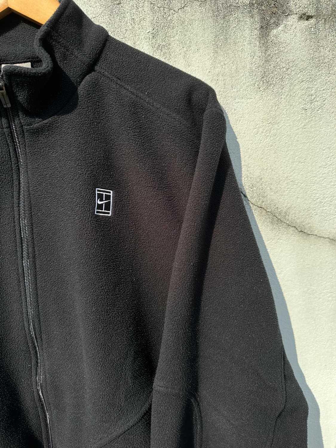 [XL] 00s NIKE 올드 나이키 테니스로고 플리스 자켓 상품이미지4