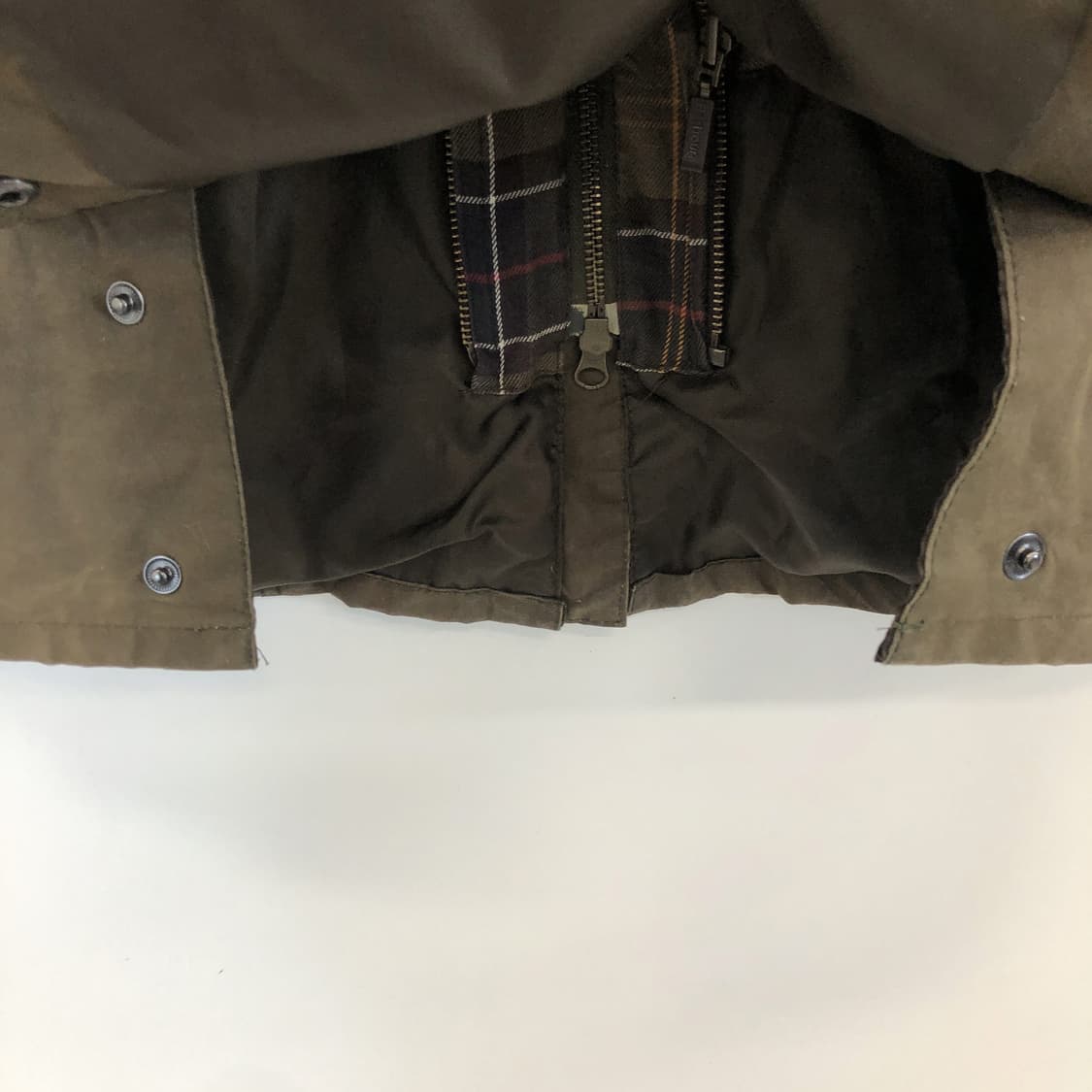 바버 클래식 비드넬 왁스코튼자켓 UK12  상품이미지6