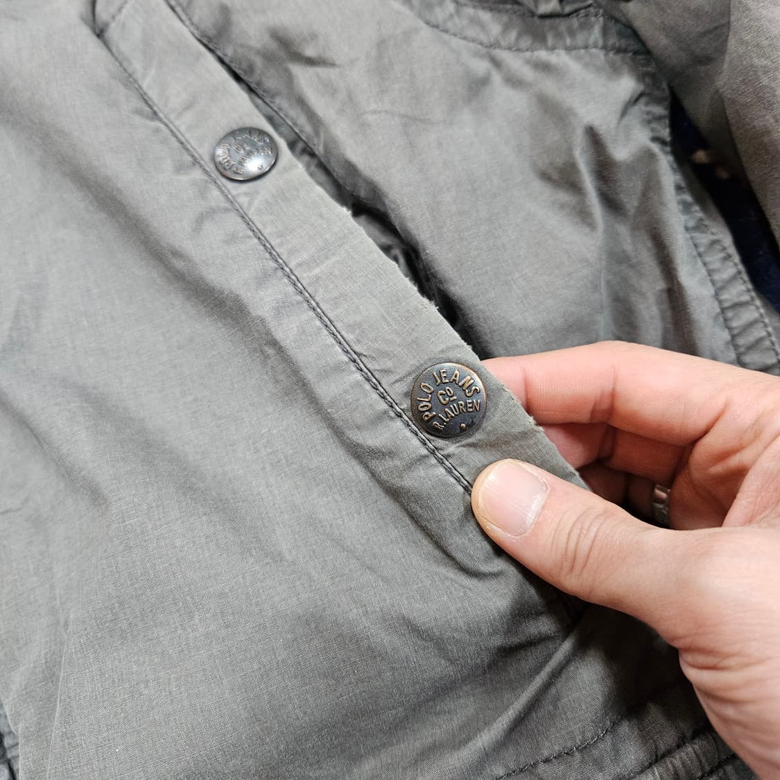 폴로랄프로렌 빈티지 라쿤퍼 유틸리티 야상 점퍼  상품이미지5