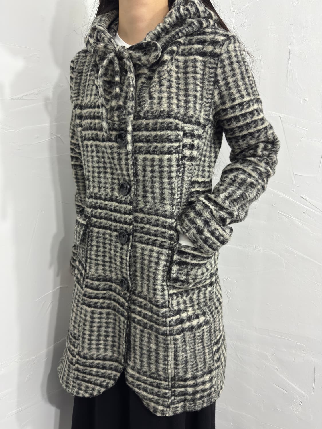 mdept check coat 상품이미지4