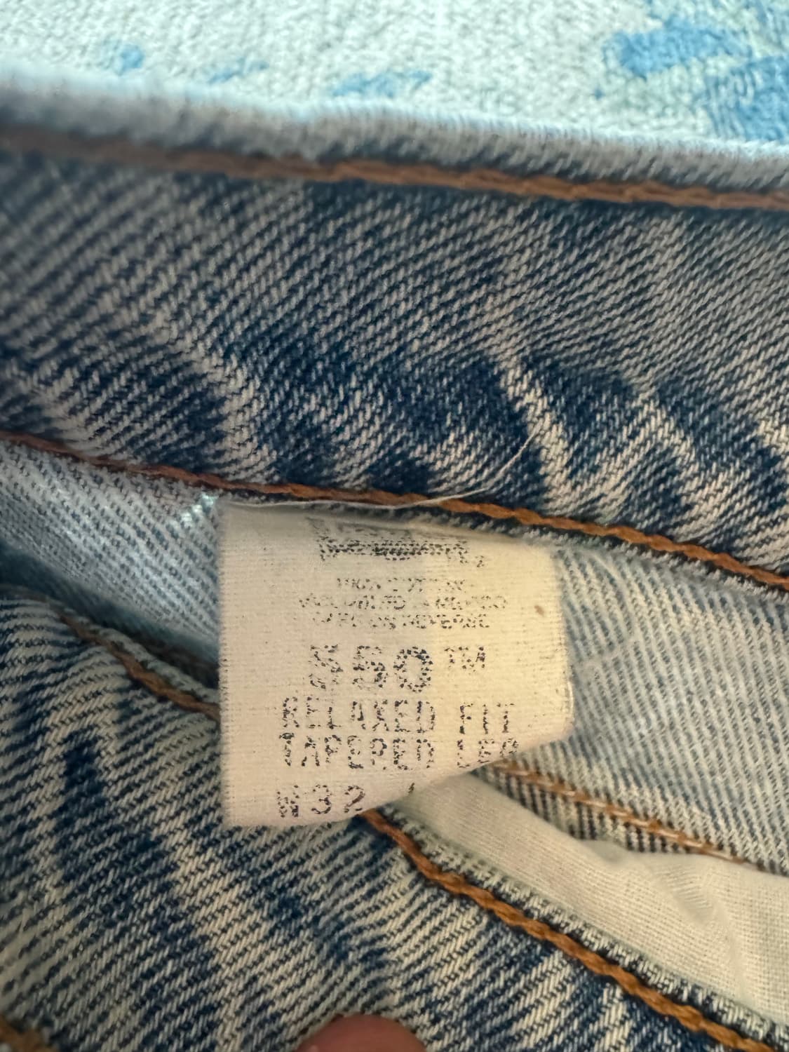 리바이스 550 오렌지탭 96s 상품이미지3