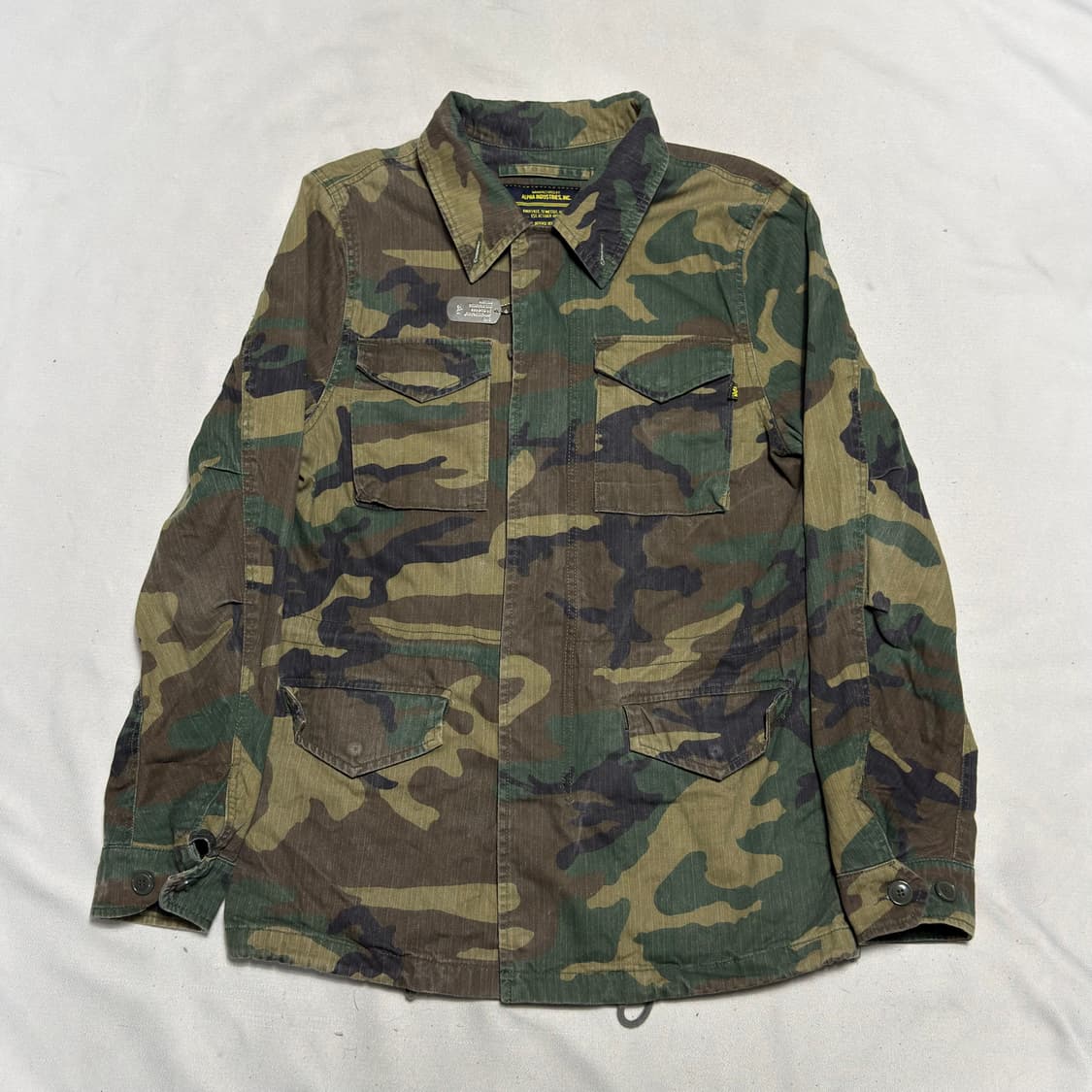 S 알파인더스트리 우드 랜드 월드 투어 필드 자켓 상품이미지3