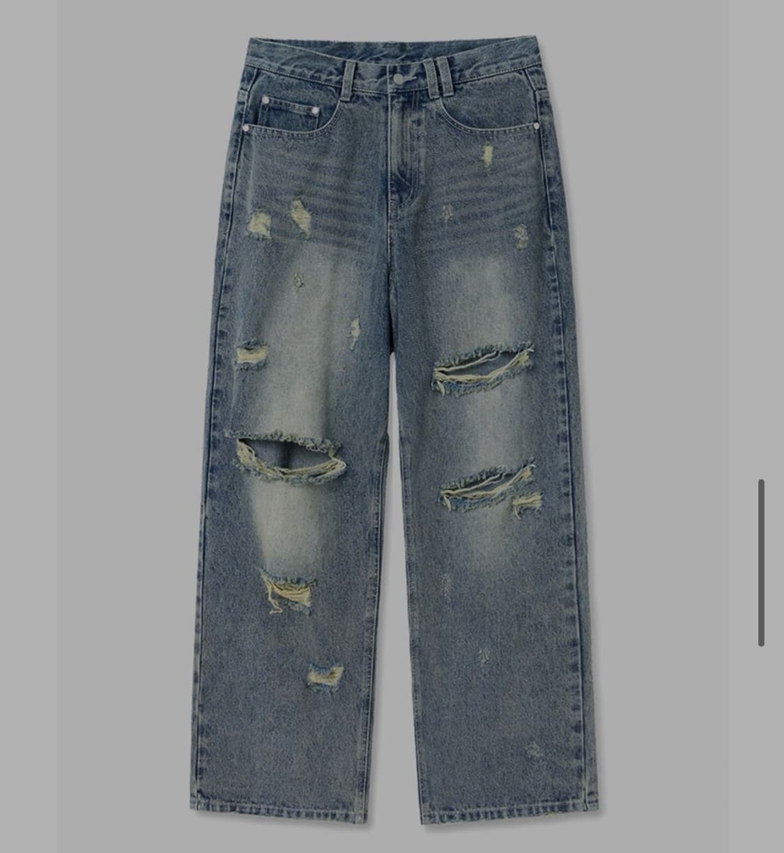 새제품)데케트 청바지 DCPT037YBlueB 상품이미지2