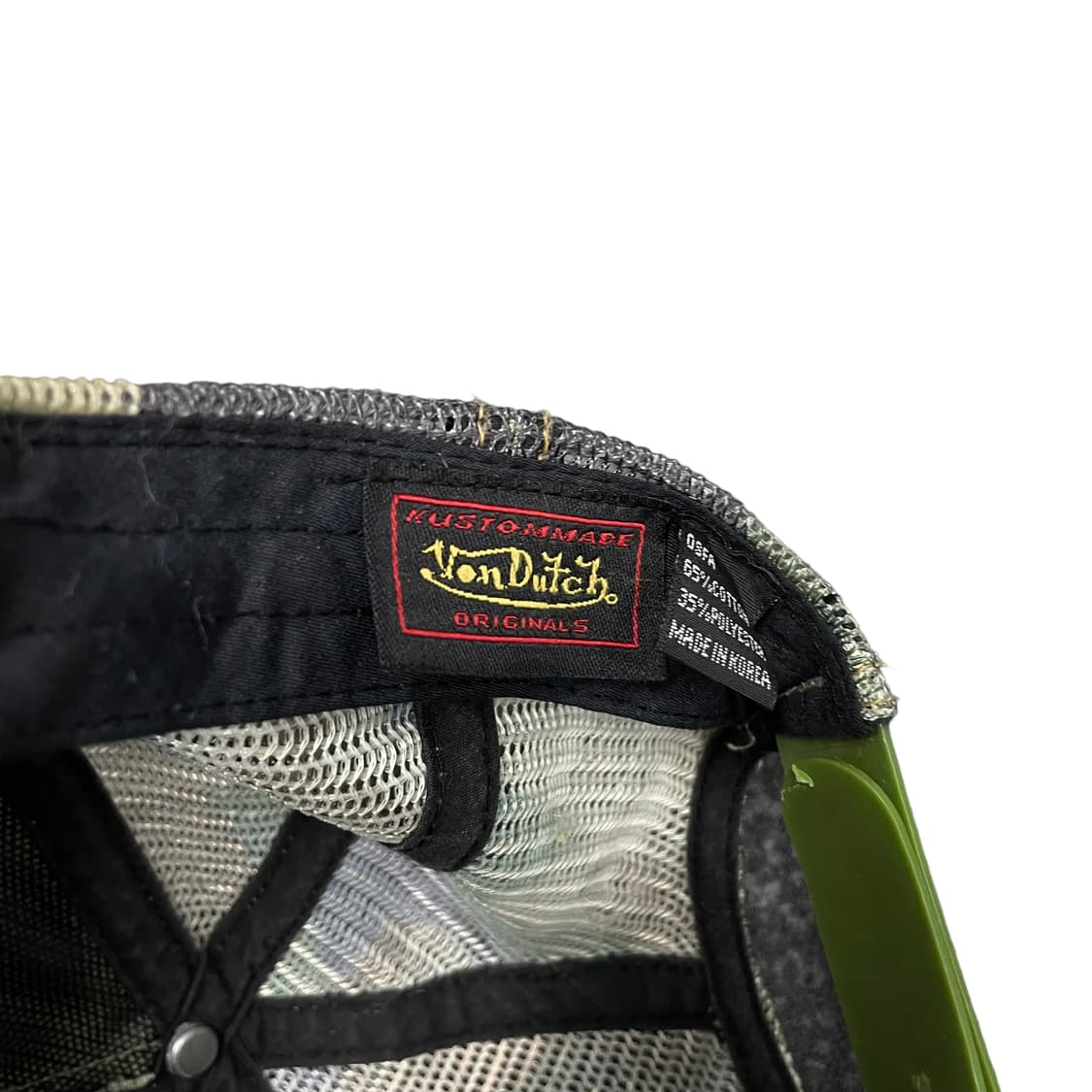 Vondutch Camo Mesh Ball Cap 상품이미지6