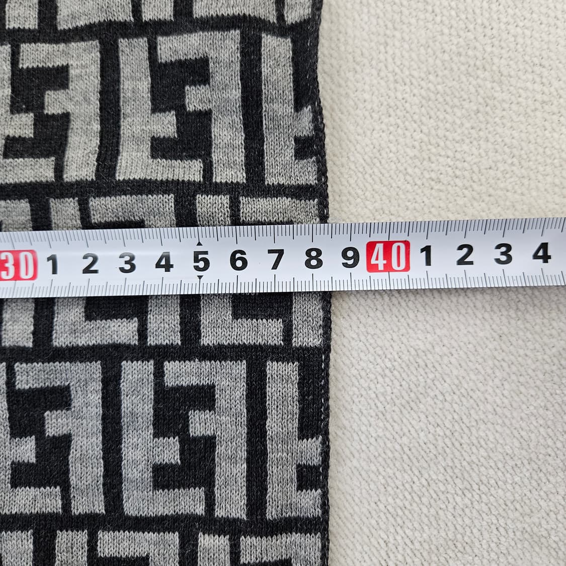 [실측확인] 펜디 빈티지 리버시블 주카 시그니처 머플러 0120Y2 상품이미지6