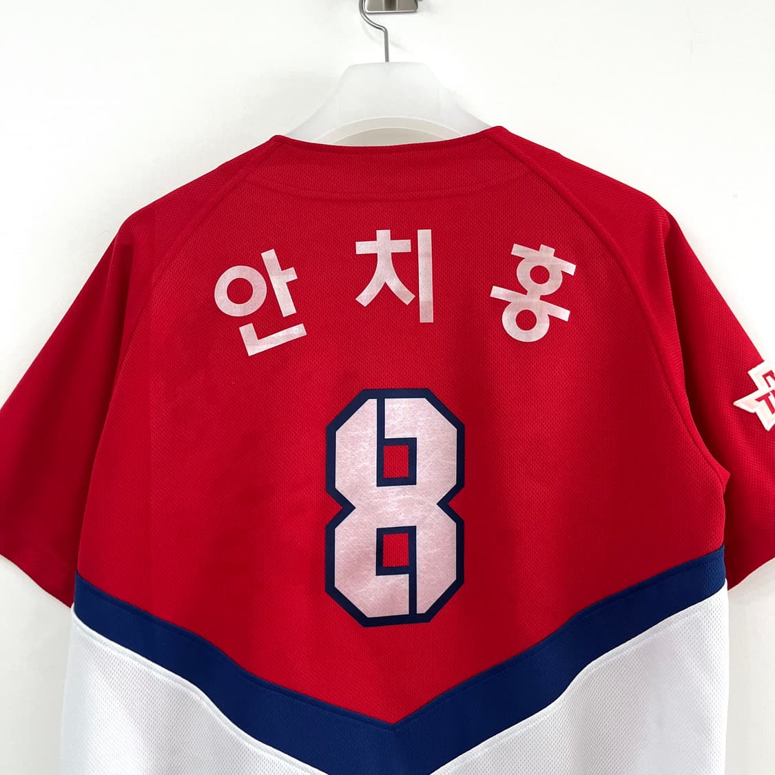 기아타이거즈 안치홍 마킹 반팔 유니폼 105 상품이미지5