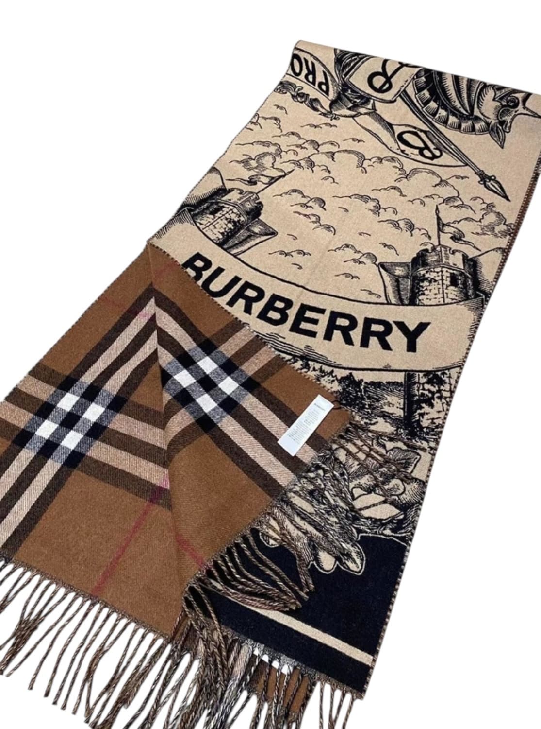 버버리 리버시블 캐시미어 머플러 상품이미지2