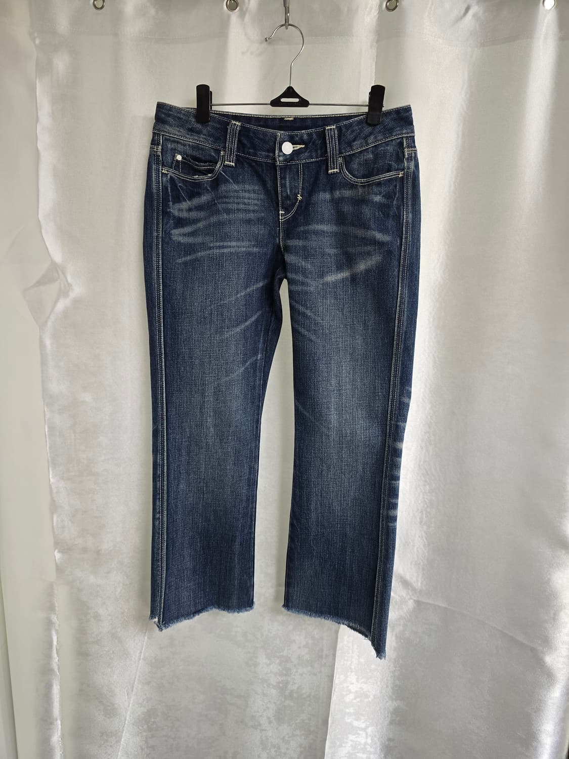 리바이스 7부 청바지 부츠컷 컷팅진 (1749) 상품이미지1