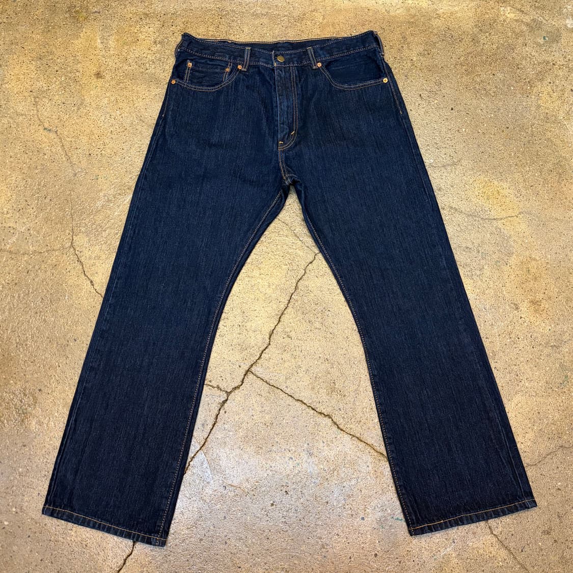 새상품급 미국 빈티지 리바이스 517 진청 부츠컷 청바지 데님팬츠 상품이미지1