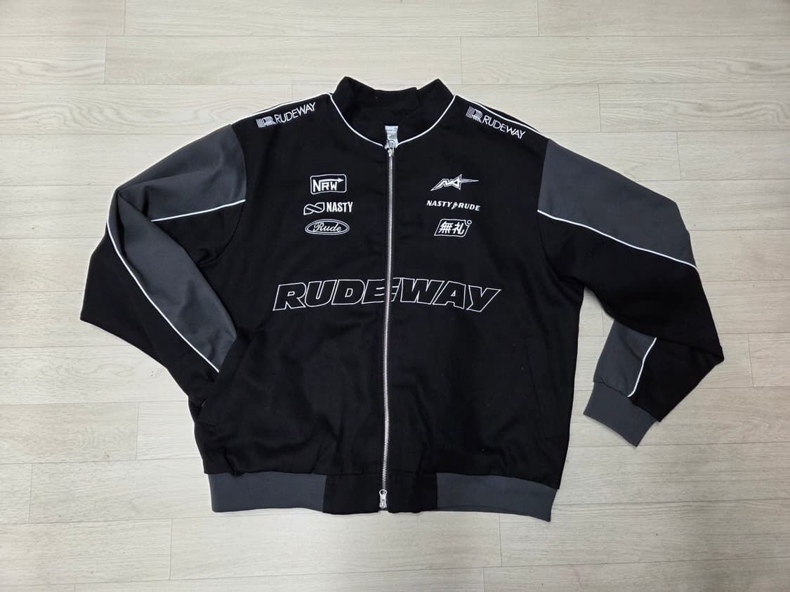 새상품 남성100 네스티팜 레이싱블루종,야구점퍼 상품이미지1