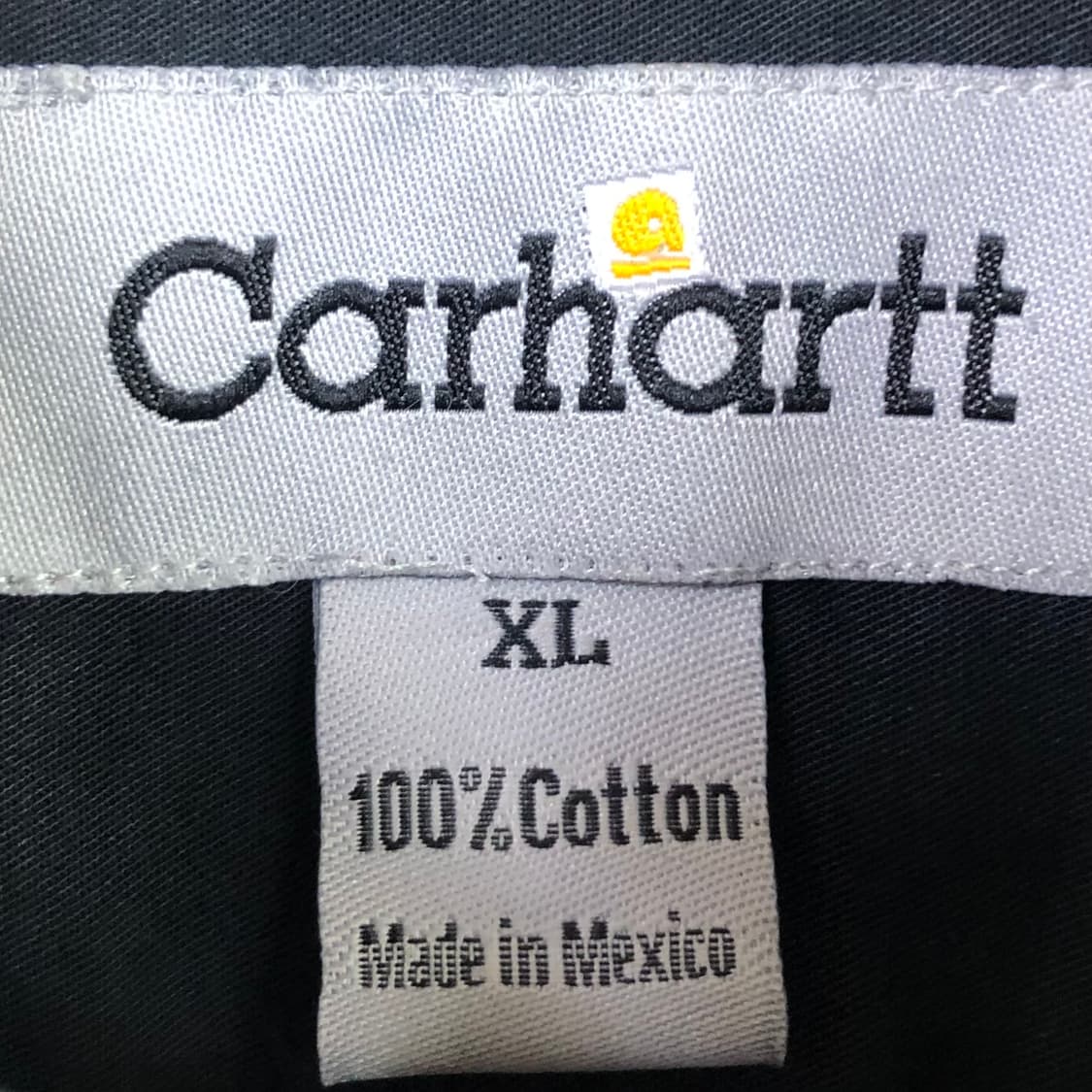 Xxl 칼하트 블랙 워크 셔츠 상품이미지3