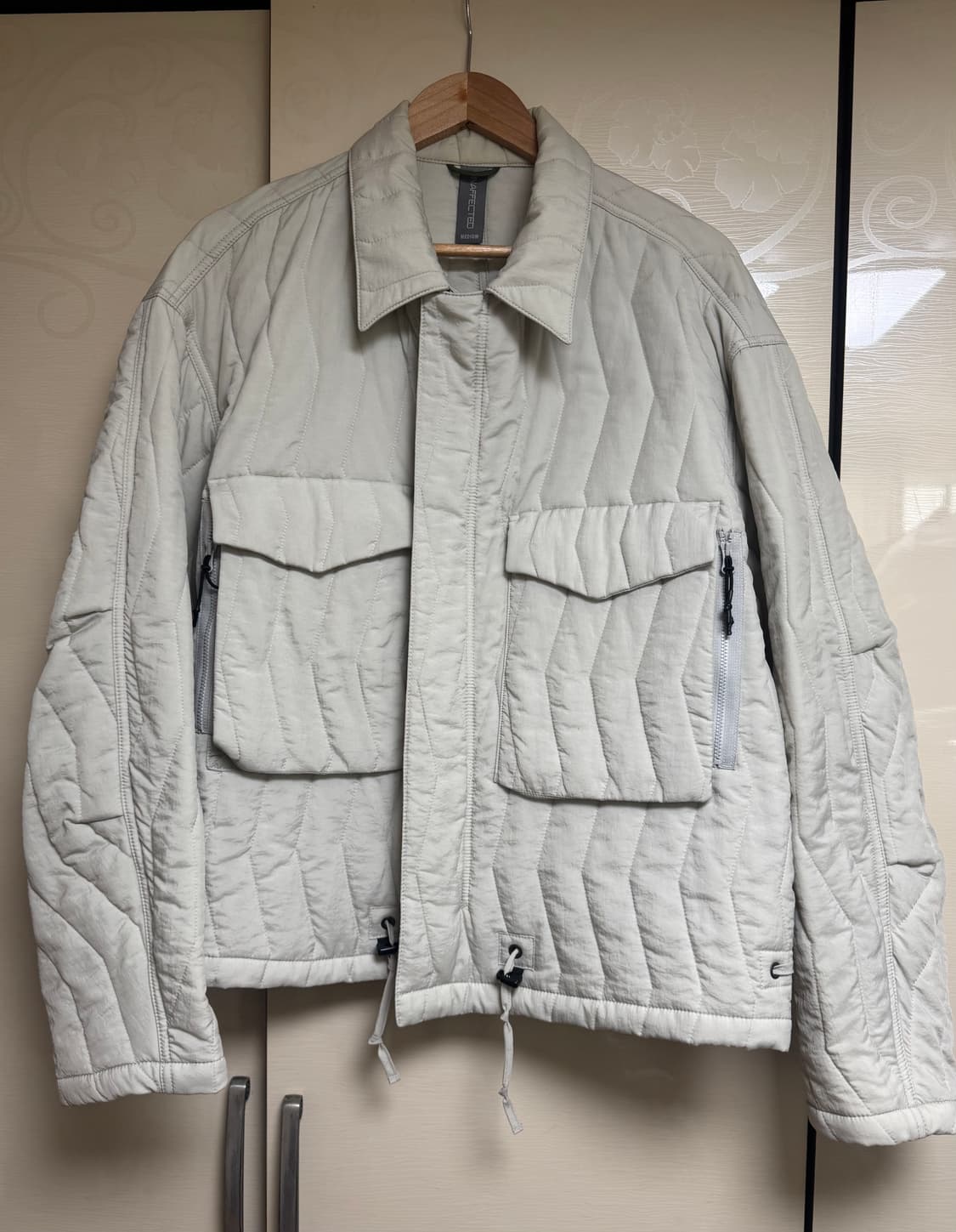 언어펙티드 퀼티드셔츠자켓 상품이미지2