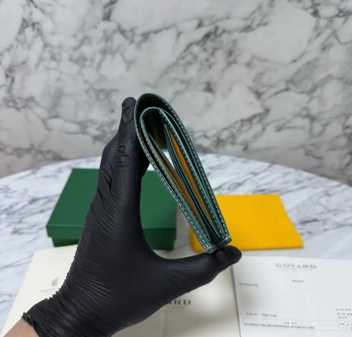 [새상품/10.11일 구매] 고야드 빅투와르 반지갑 그린 상품이미지4