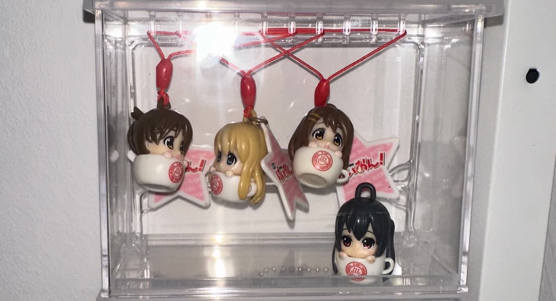 케이온 티컵 키링 4종 상품이미지1