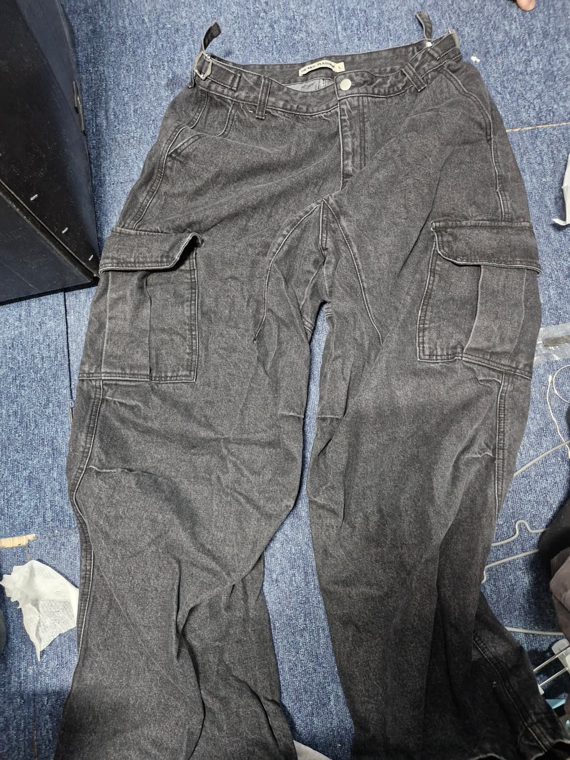 디안티플랫폼 데님팬츠 상품이미지1