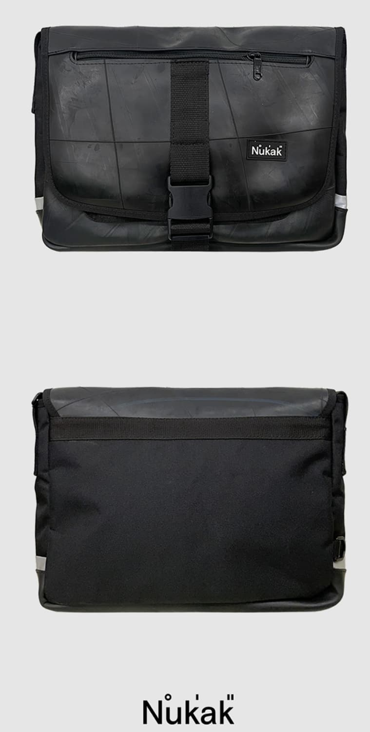 누깍 프로도 타이어 이너튜브 메신저백 M 상품이미지3