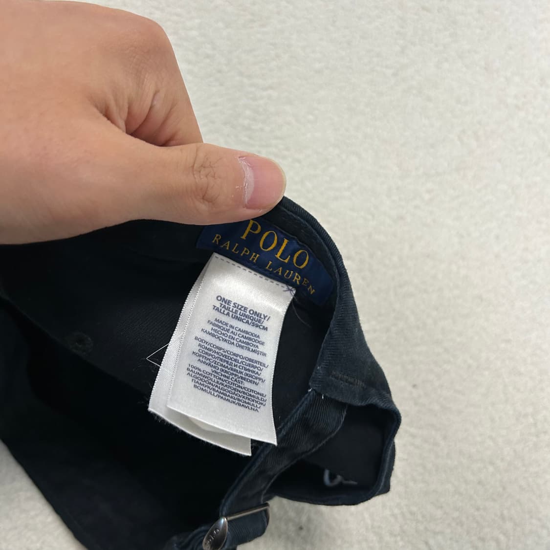 폴로 볼캡 상품이미지3