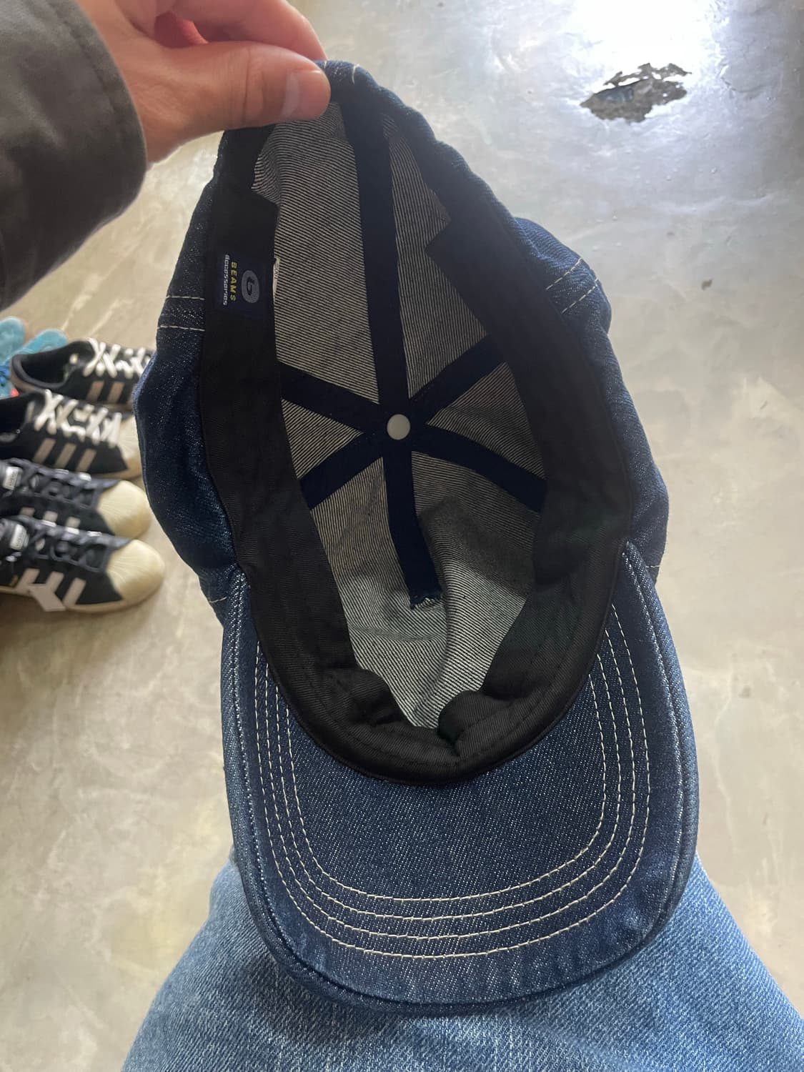 빔즈 데님 캡 빵모자st 상품이미지8