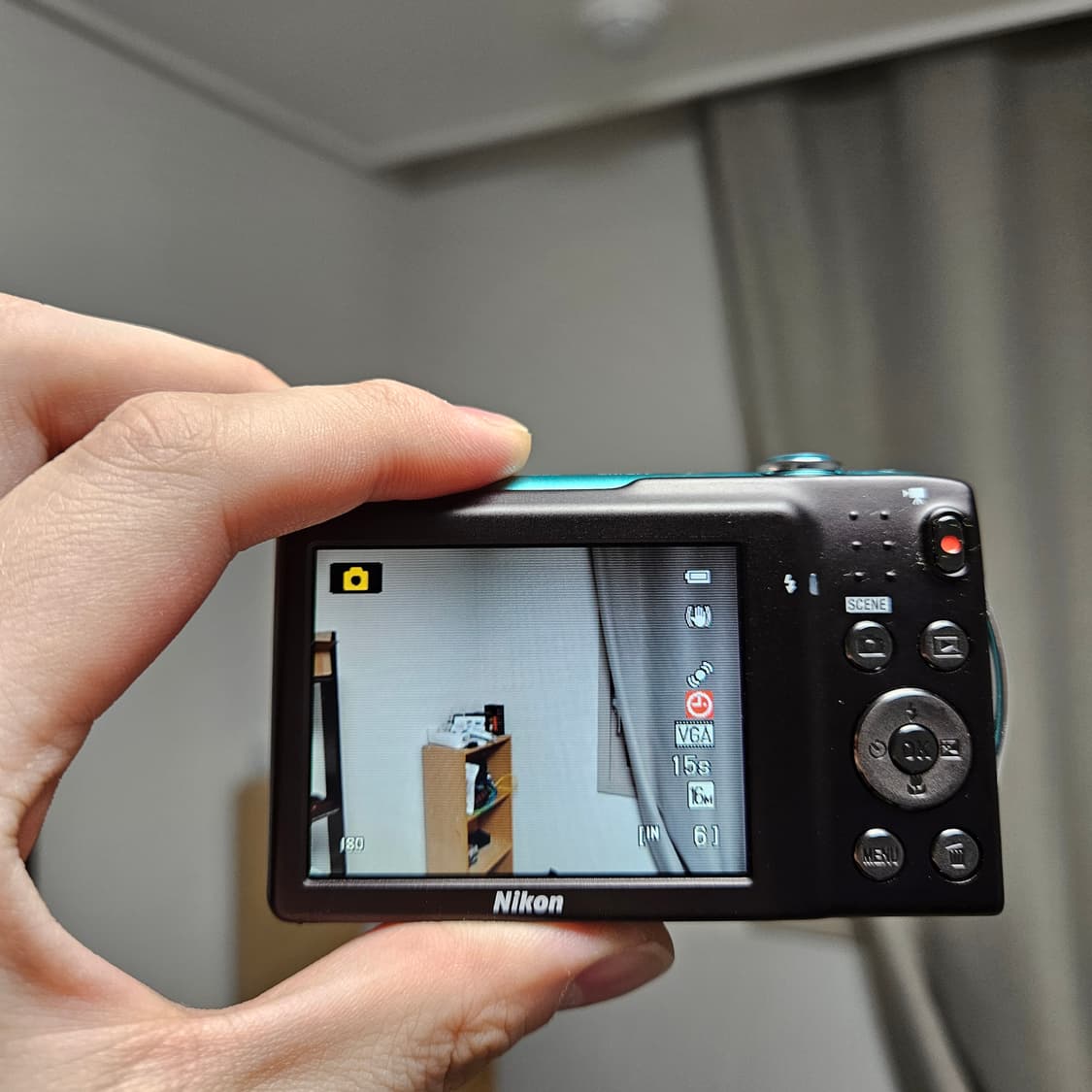 (사나 디카) 니콘 쿨픽스 S3300 민트 디카 COOLPIX NIKON 상품이미지3