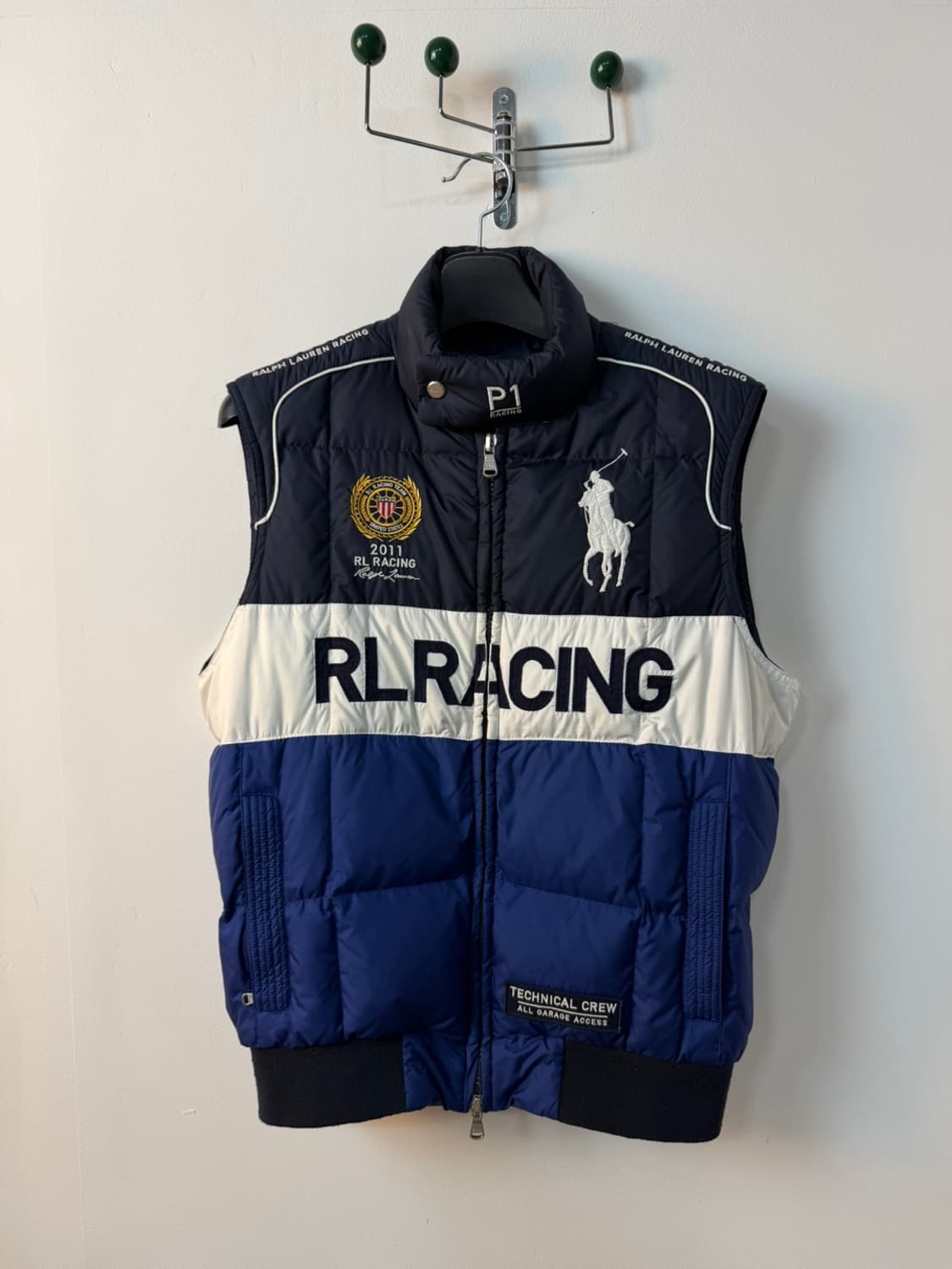 폴로 랄프로렌 레이싱 P1 패딩 조끼  상품이미지1