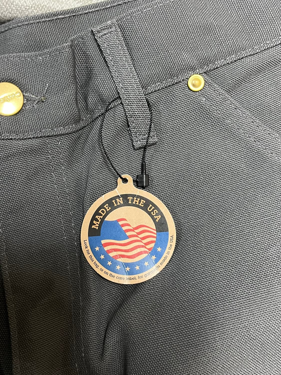 칼하트 더블니 B01 GVL 30x30 데드스탁  상품이미지4