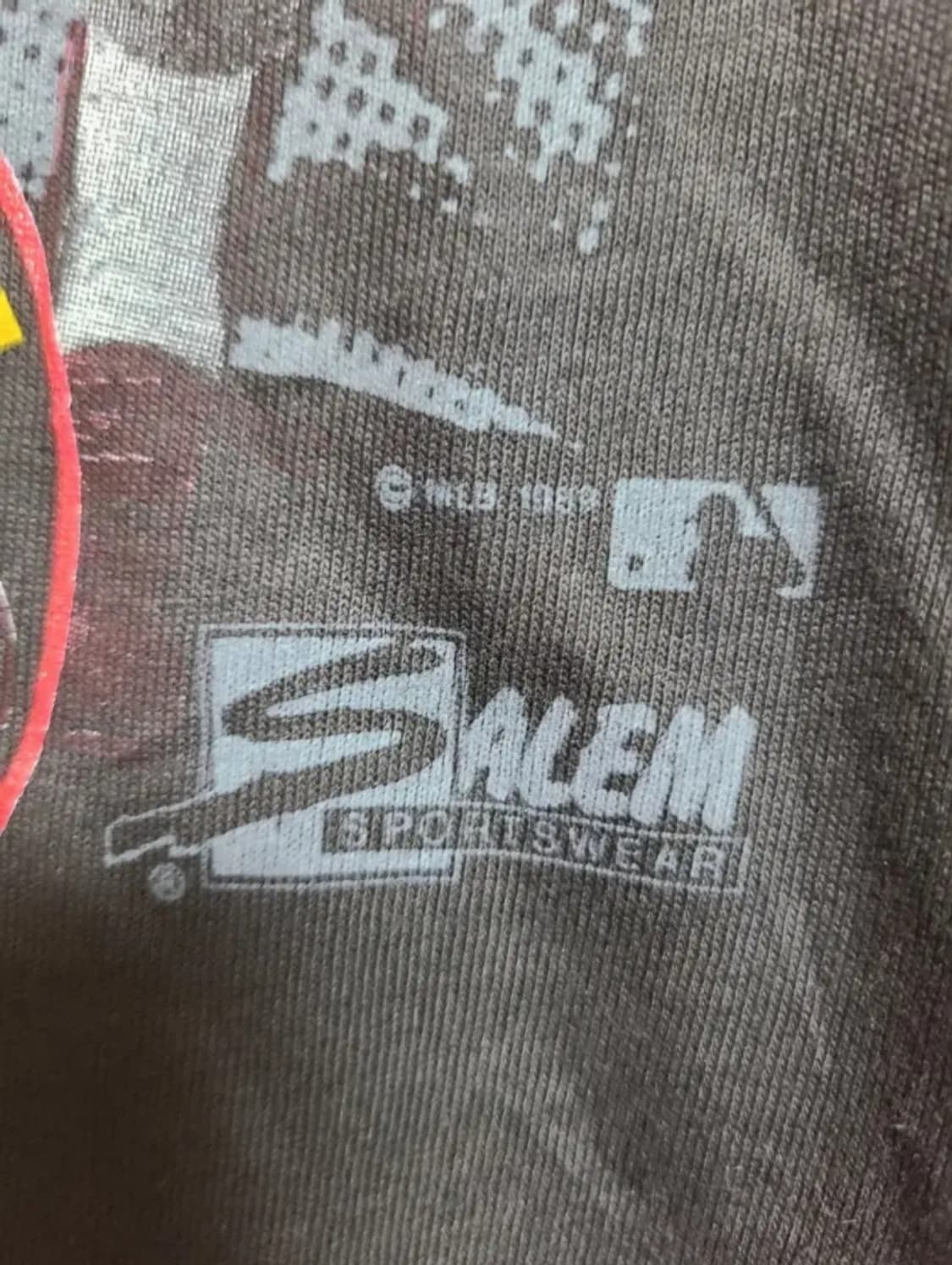 1989 세인트루이스 카디널스 오지 스미스 빈티지티셔츠 상품이미지5