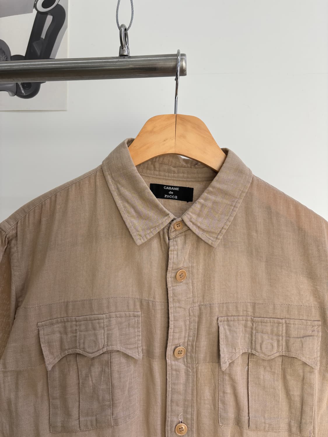 CABANE DE ZUCCA (Made in Japan) 반팔셔츠 상품이미지2