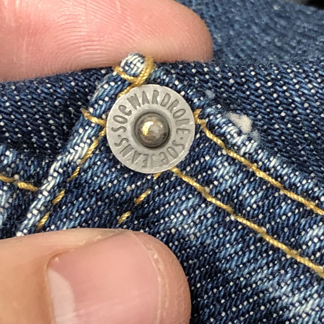 (31) SOE 일본제 하이엔드 테이퍼드 테이핑 데님 상품이미지7