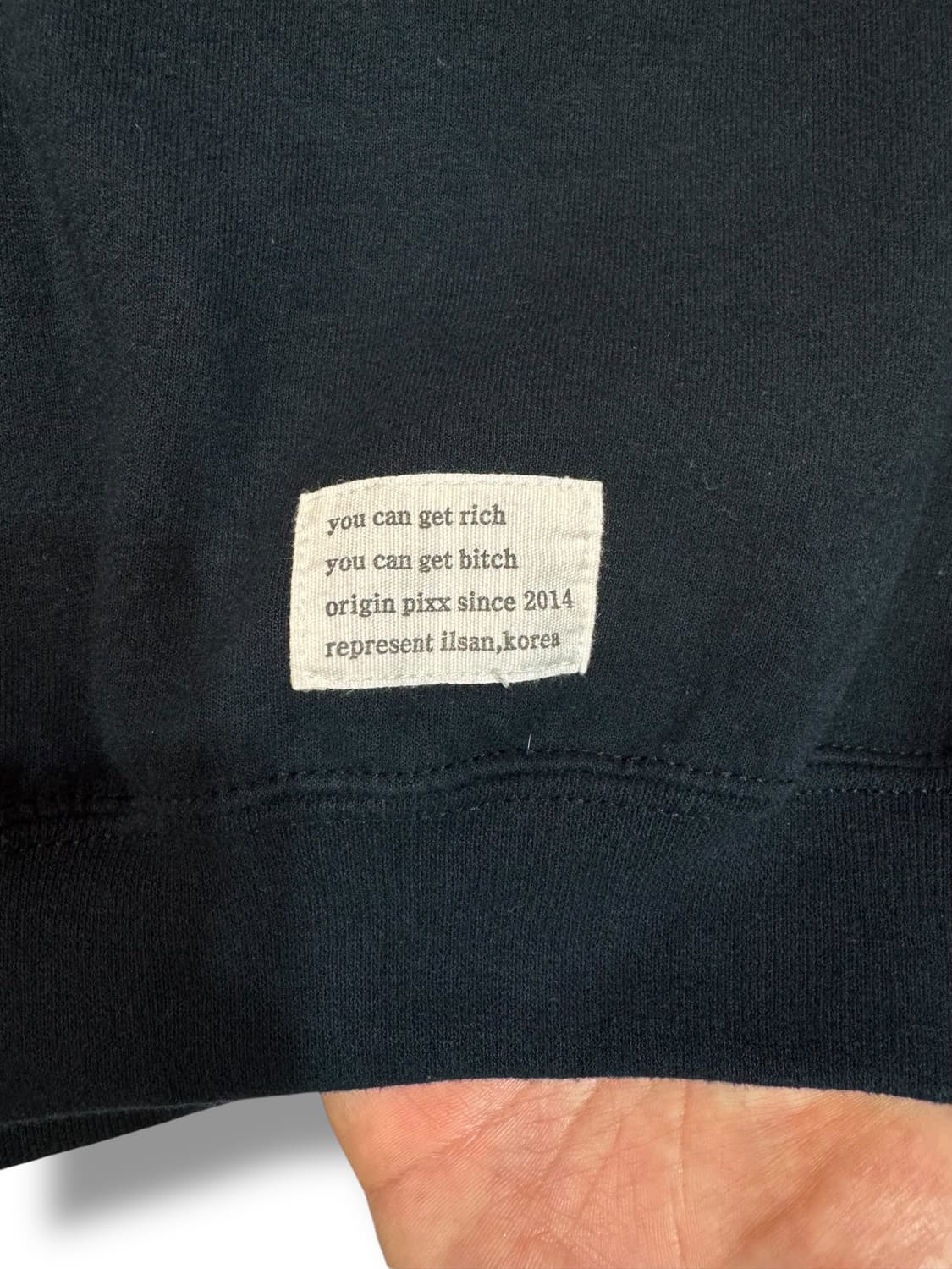 오리진픽스 턴업 스웻셔츠 맨투맨 (L)  상품이미지3