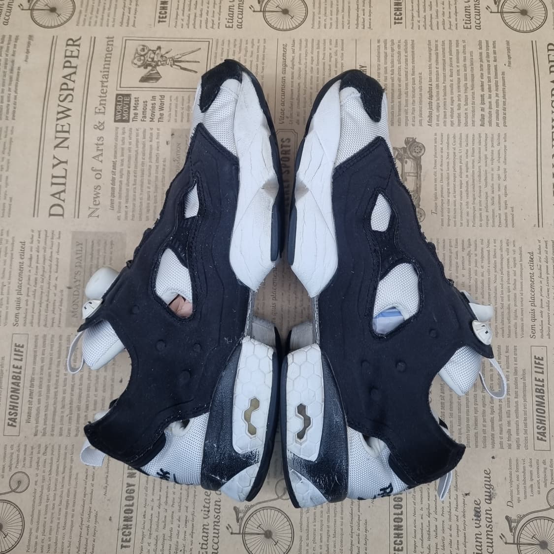 리복 인스타펌프 까치퓨리 운동화 270 상품이미지5