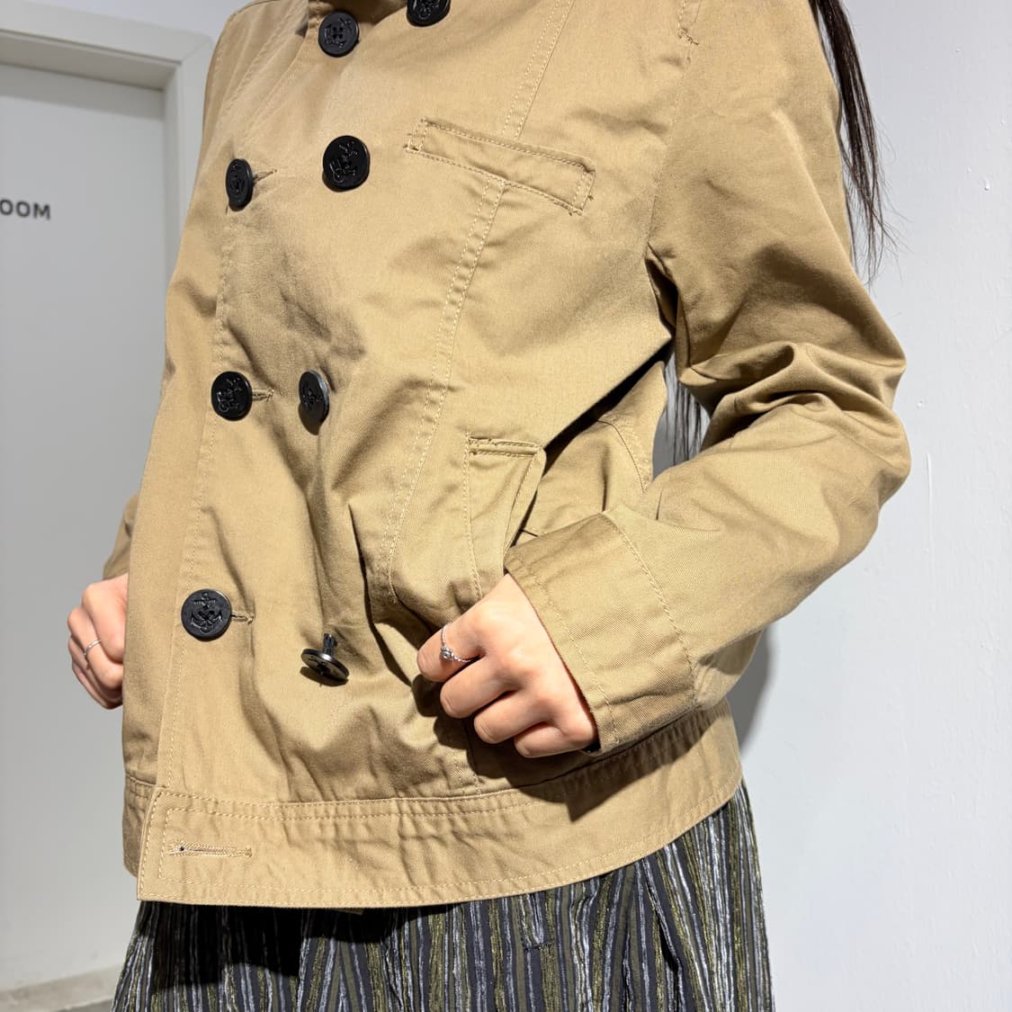 6rageblue 후드 더블 자켓 상품이미지2