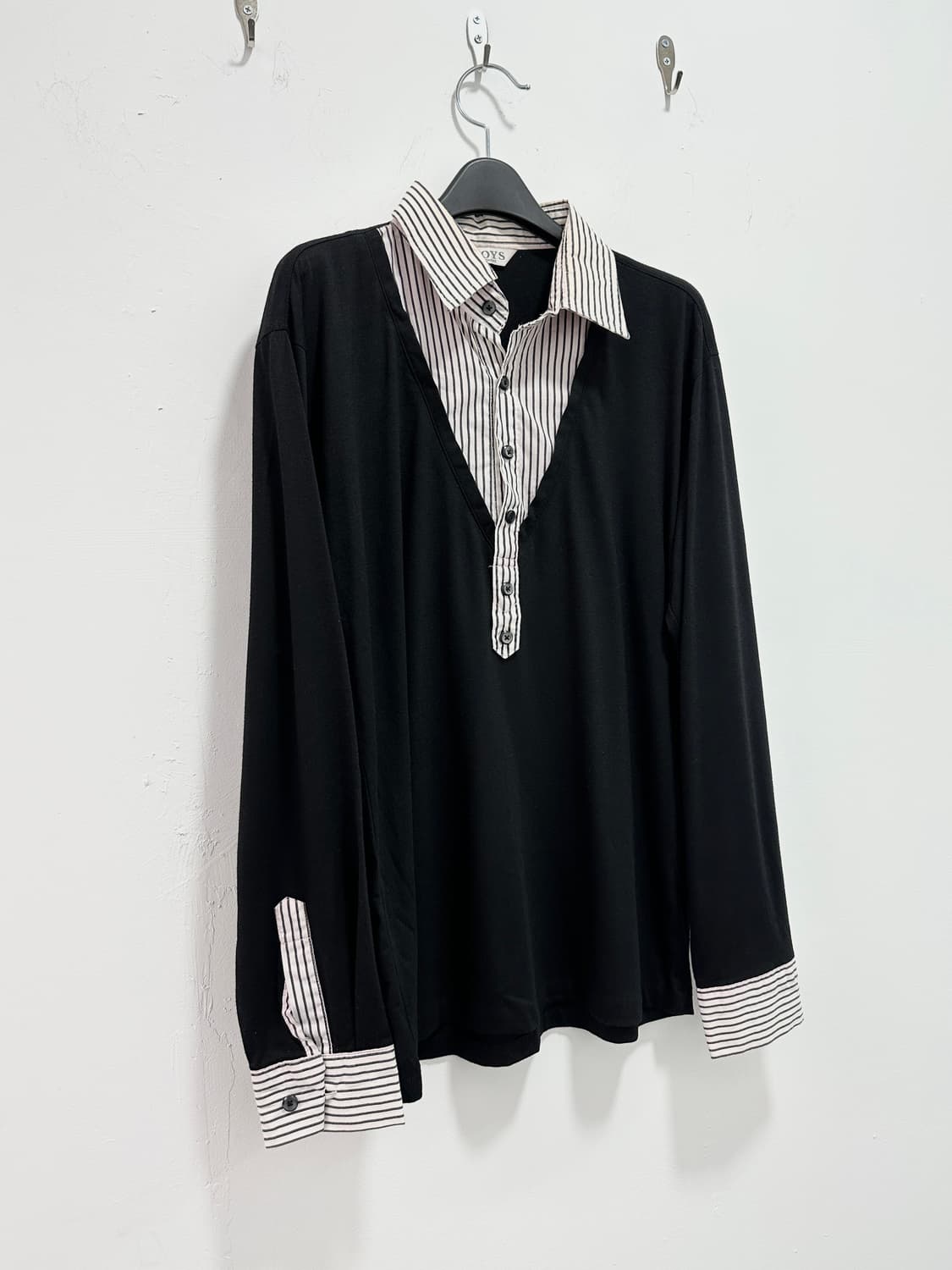 BOYS homme fake shirts layered sleeve 상품이미지3