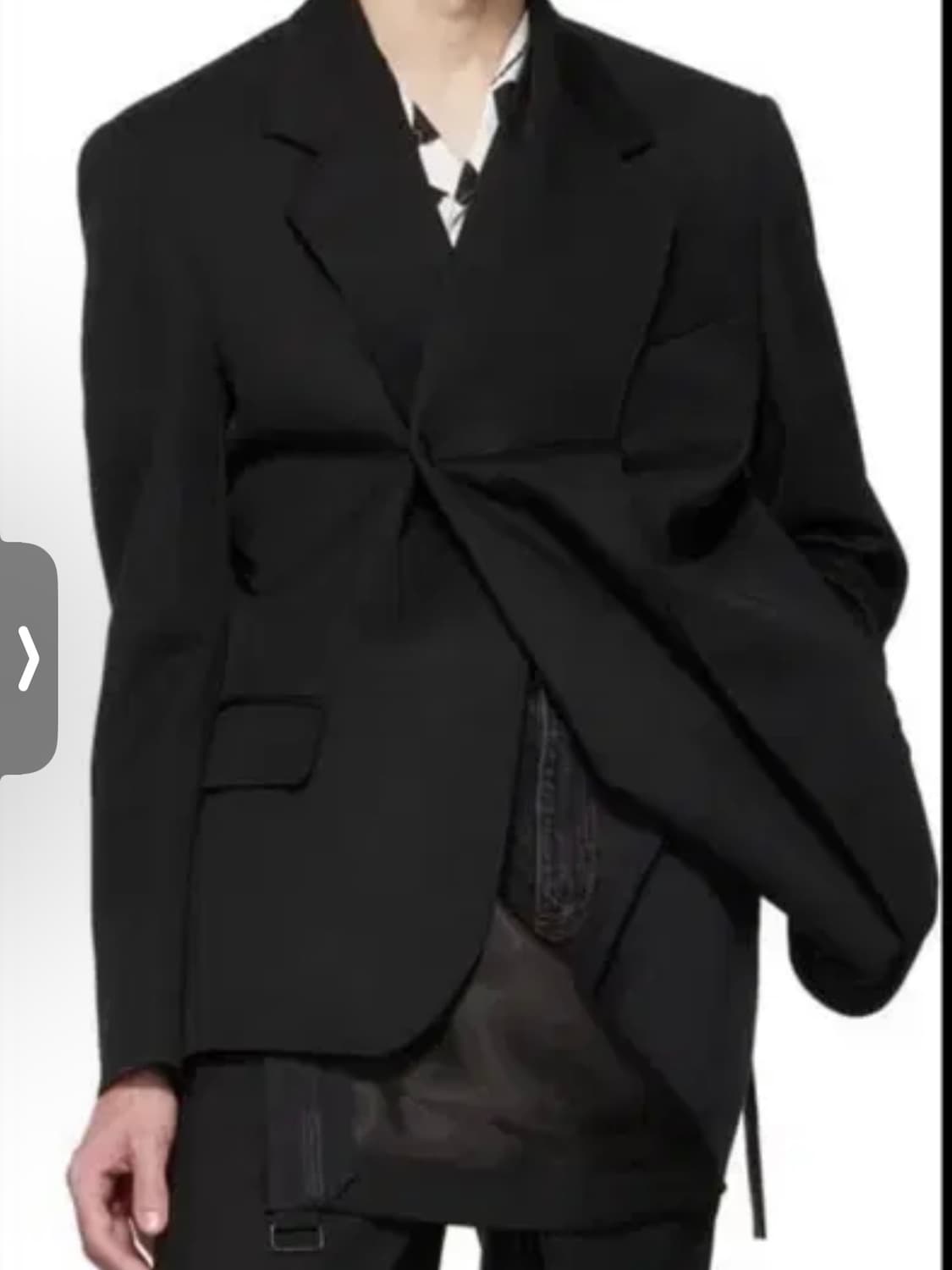 와이프로젝트 비대칭 자켓 상품이미지2