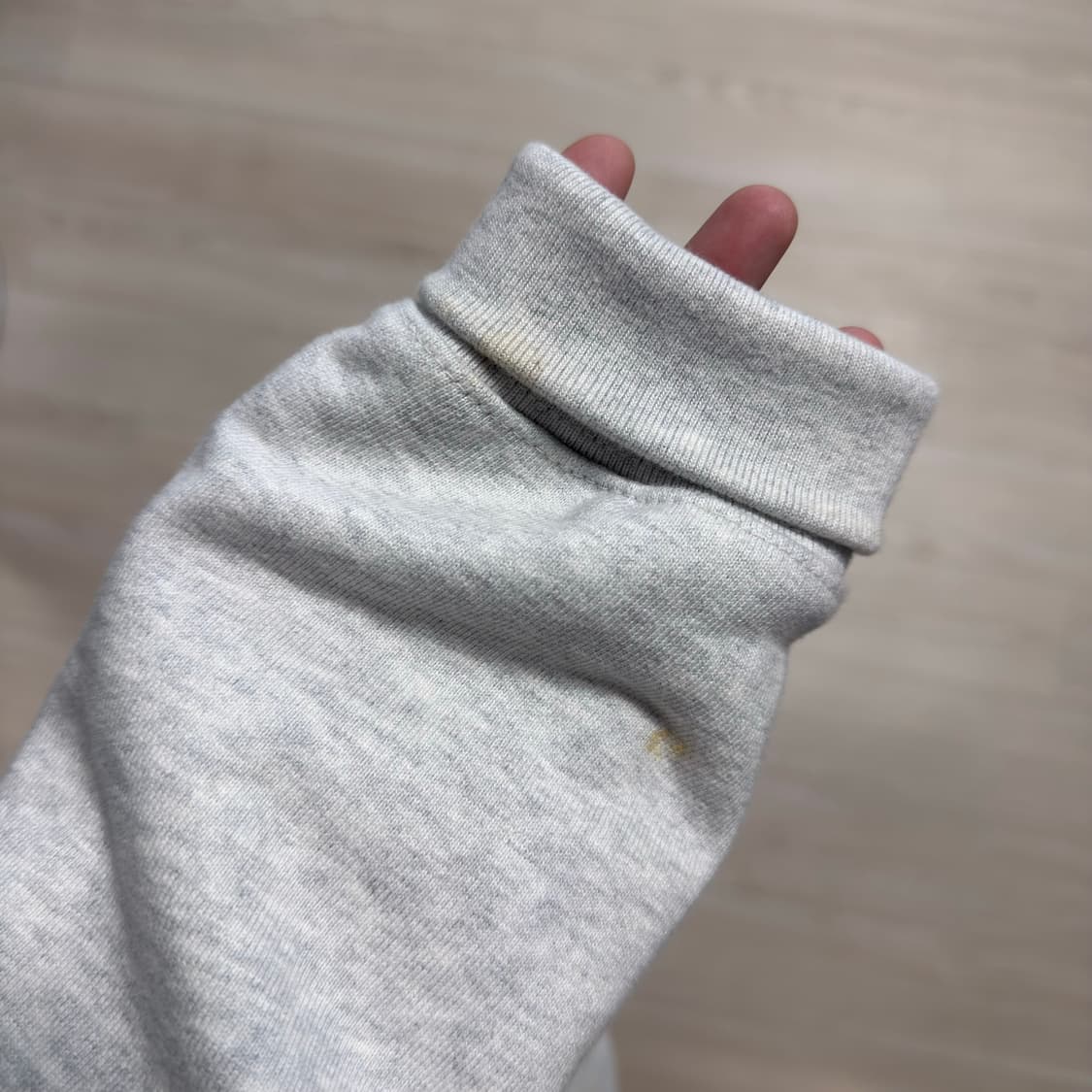 무신사스탠다드 오트밀 그레이 후드집업 S 상품이미지7
