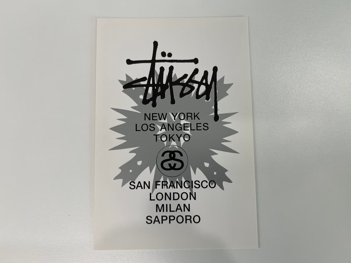 스투시 삿포로 챕터 한정판 아트 포토 2000s STUSSY 상품이미지2