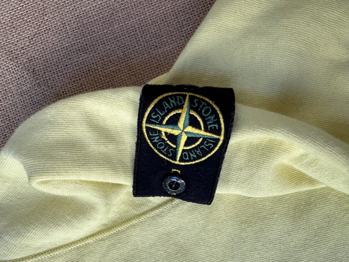 스톤아일랜드 후드티 XL yellow 상품이미지3