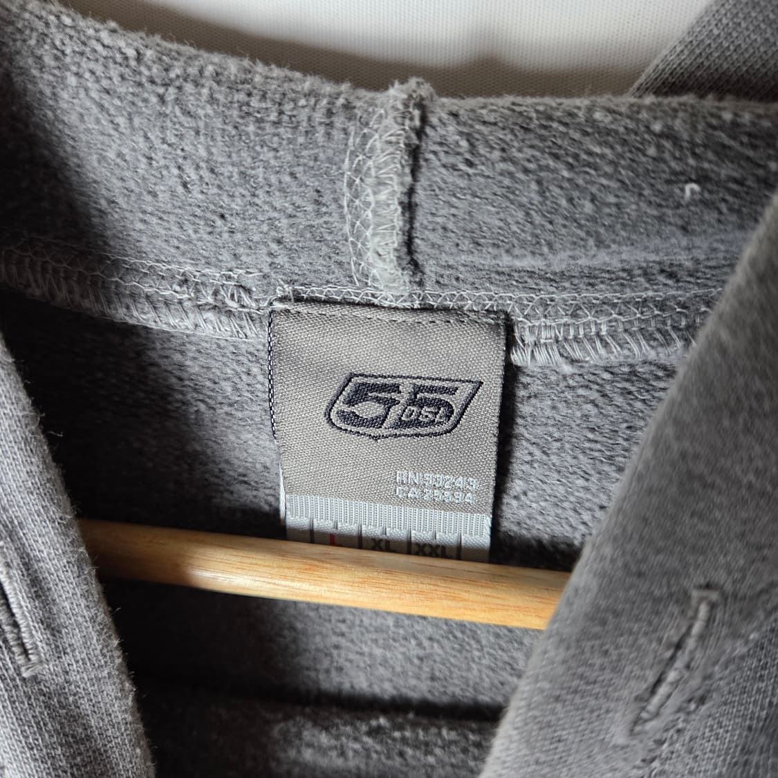 [Diesel] 디젤 데미지 텍스쳐 후드티셔츠 상품이미지5