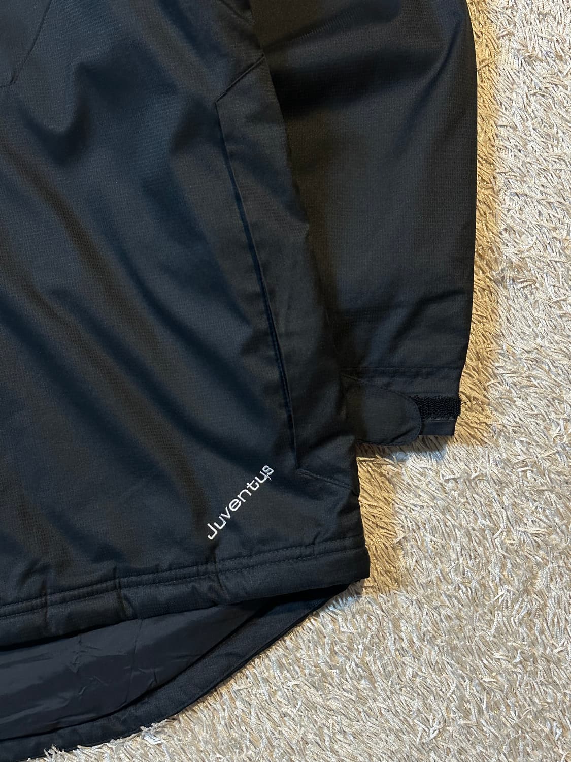 00's 나이키 유벤투스 점퍼형 바람막이 자켓 블랙 상품이미지3