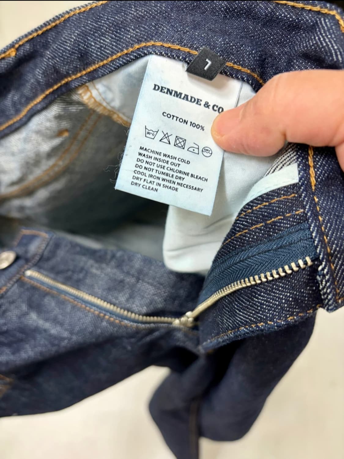 덴메이드 DEN0861 셀비지 데님 (L) 상품이미지4