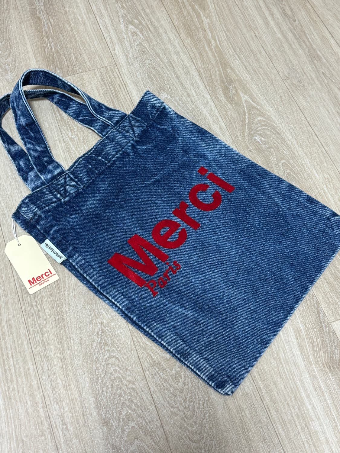 파리 메르시 청 에코백 상품이미지1