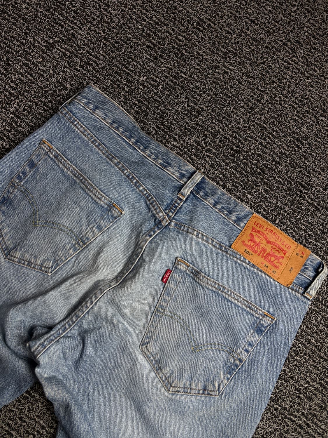 리바이스 501 오리지널 레귤로 데님 팬츠 2168 상품이미지5