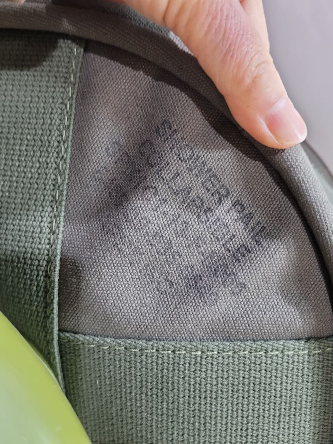 미 빈티지 캔버스 샤워백 상품이미지6