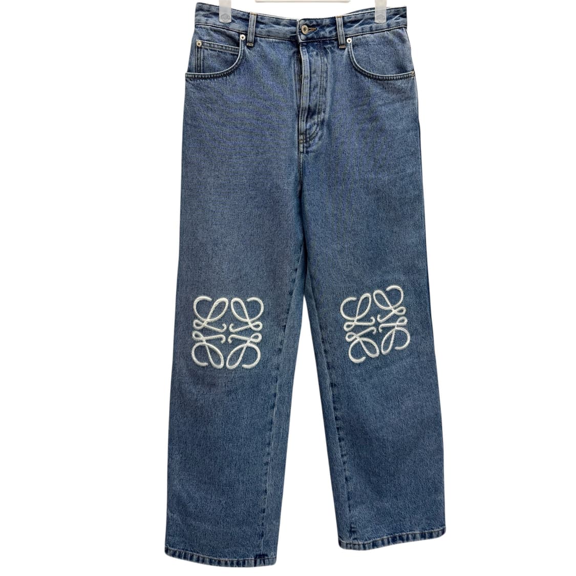 로에베 아나그램 자수 배기 데님팬츠 (30)  상품이미지2