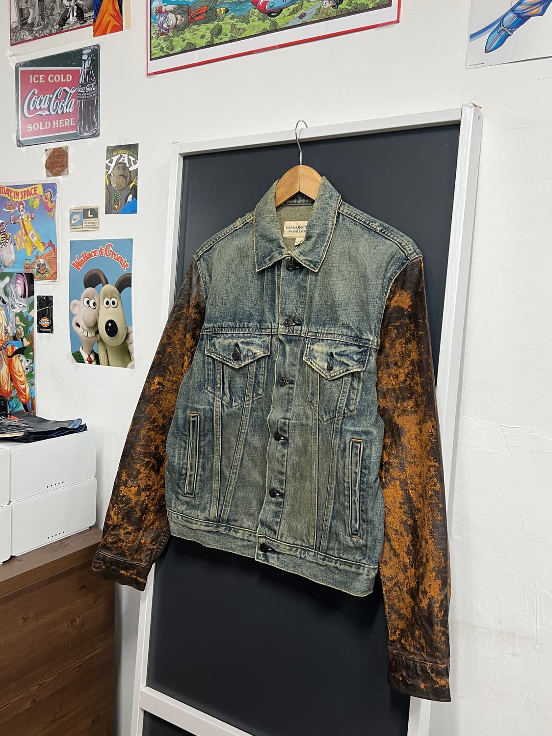 데님 앤 서플라이 더티 왁스 데님 자켓 상품이미지1