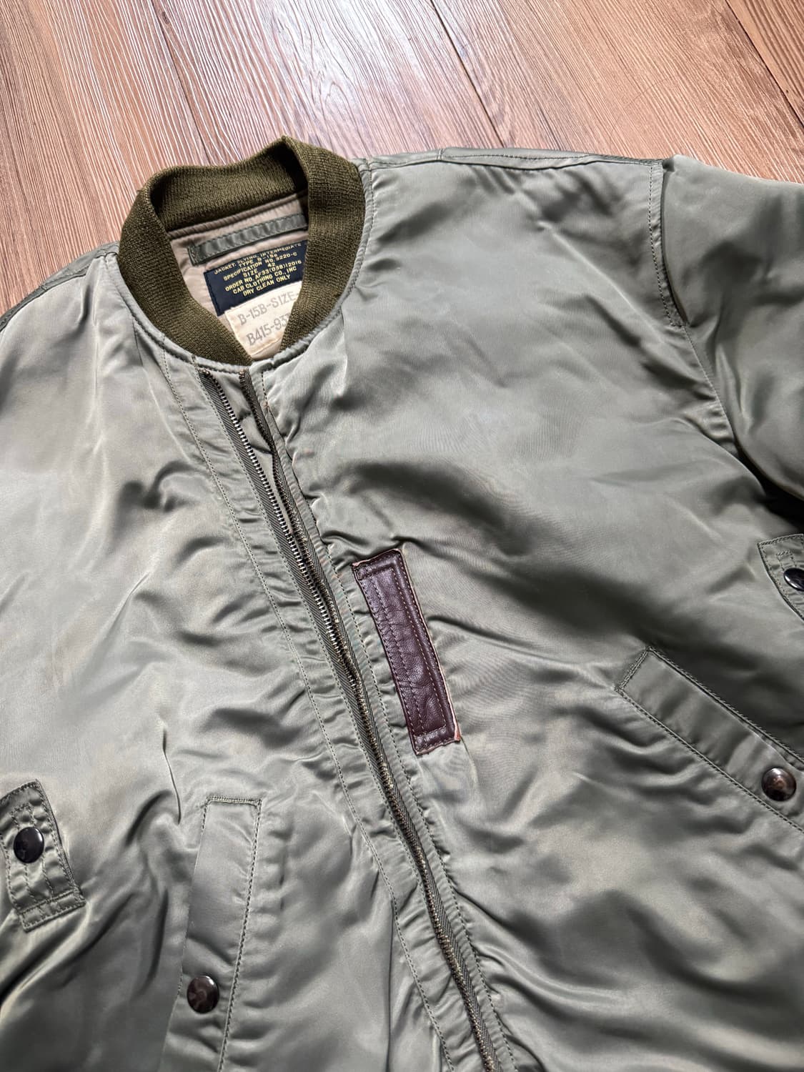 캡클로딩 ma-1 자켓 상품이미지2