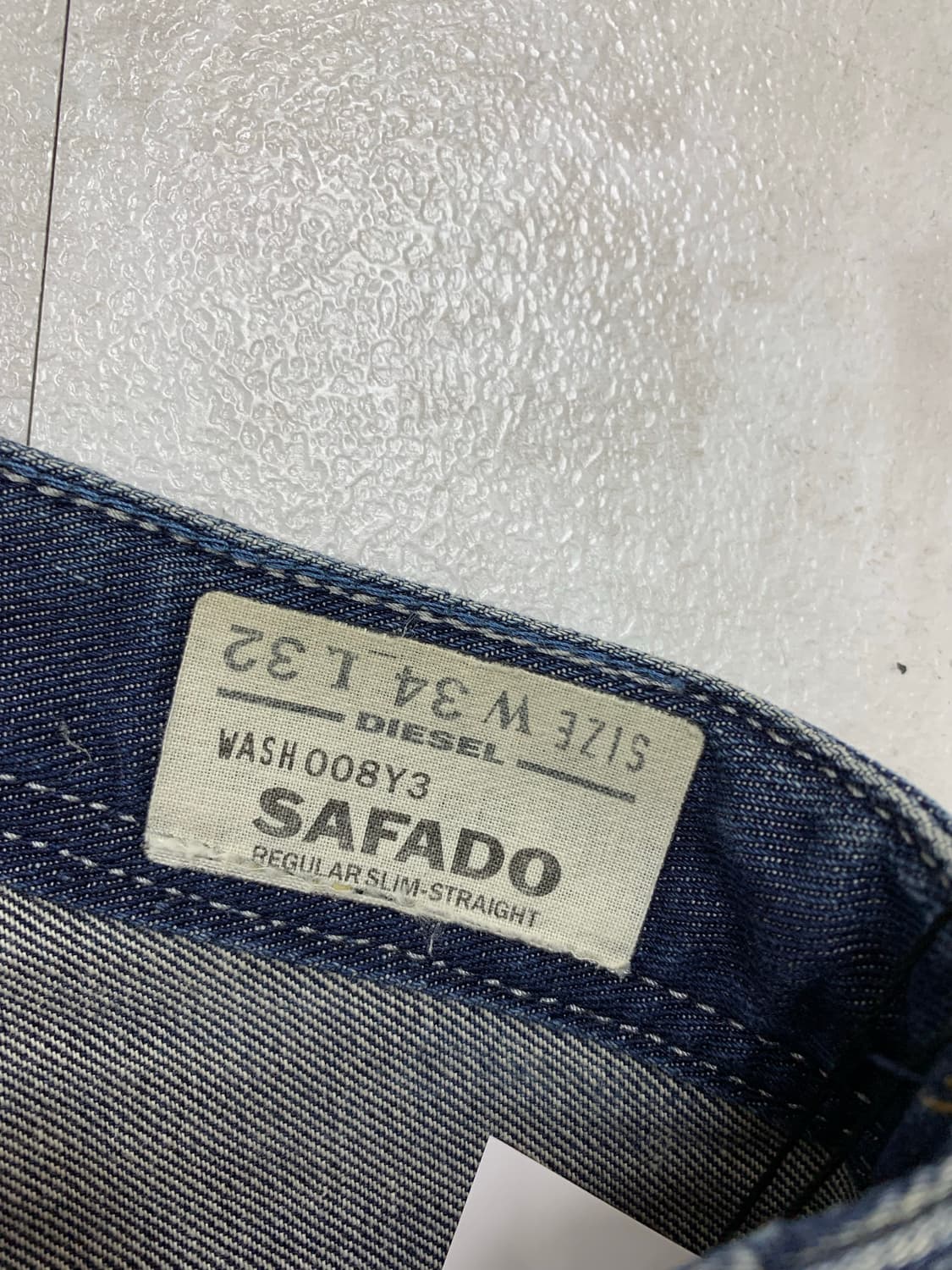 디젤 워싱 디테일 데님 팬츠 #650 상품이미지5