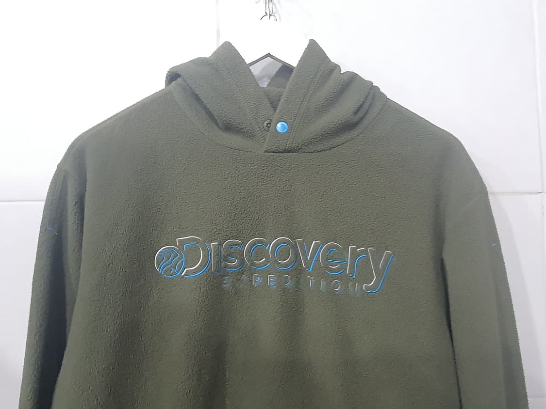 디스커버리 남성 기모 후드티 상품이미지2