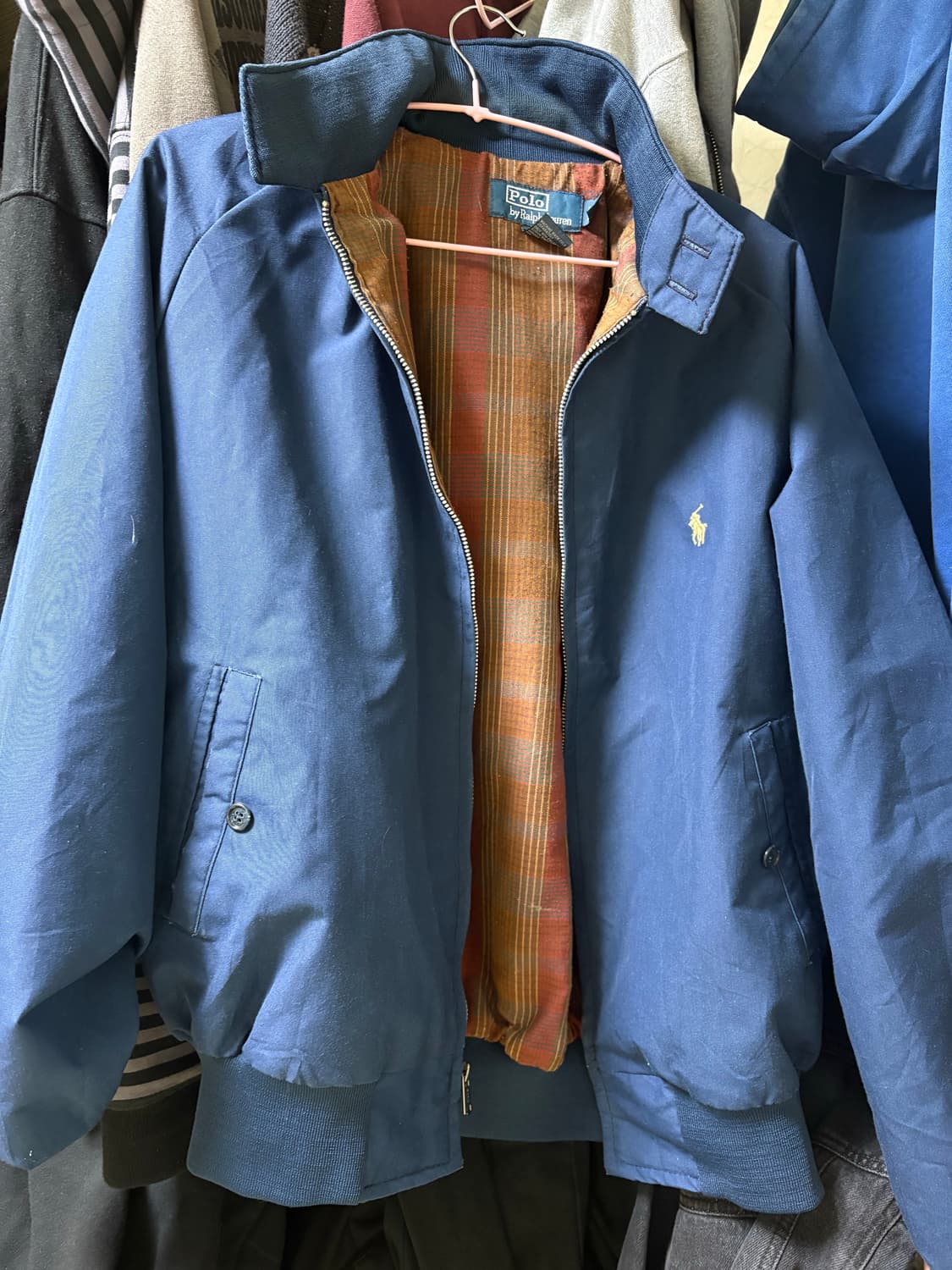 폴로 블루종 빈티지 자켓 상품이미지1