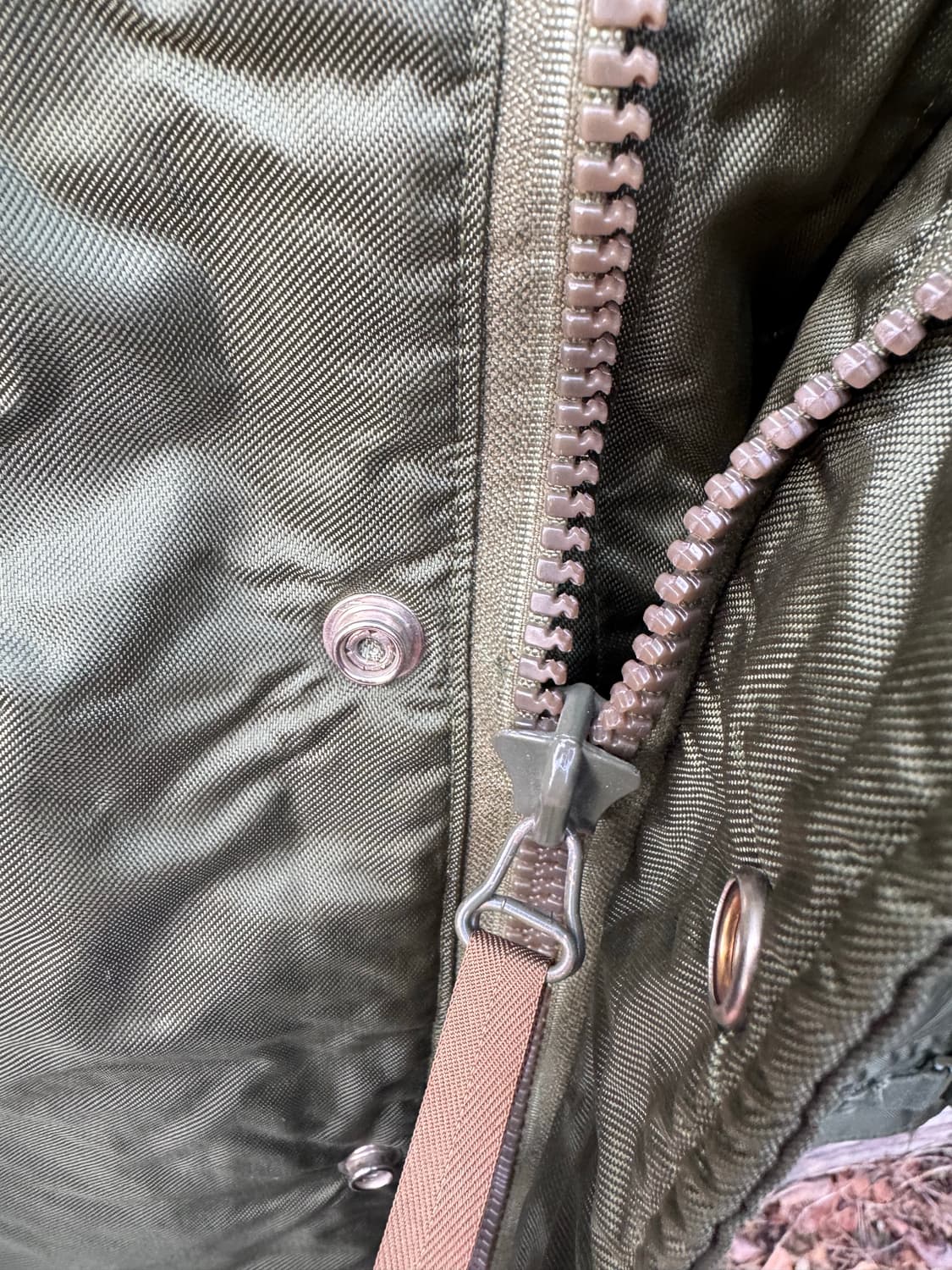 60s 미해군 usn 오리지널 익스트림 콜드 웨더 a-1 덱 자켓 상품이미지6